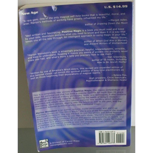 Positive Magic: Ancient Metaphysical Techniques for Modern Lives Revised Marion - Picture 3 of 4